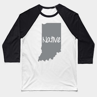 Indiana Native Pride IN Baseball T-Shirt